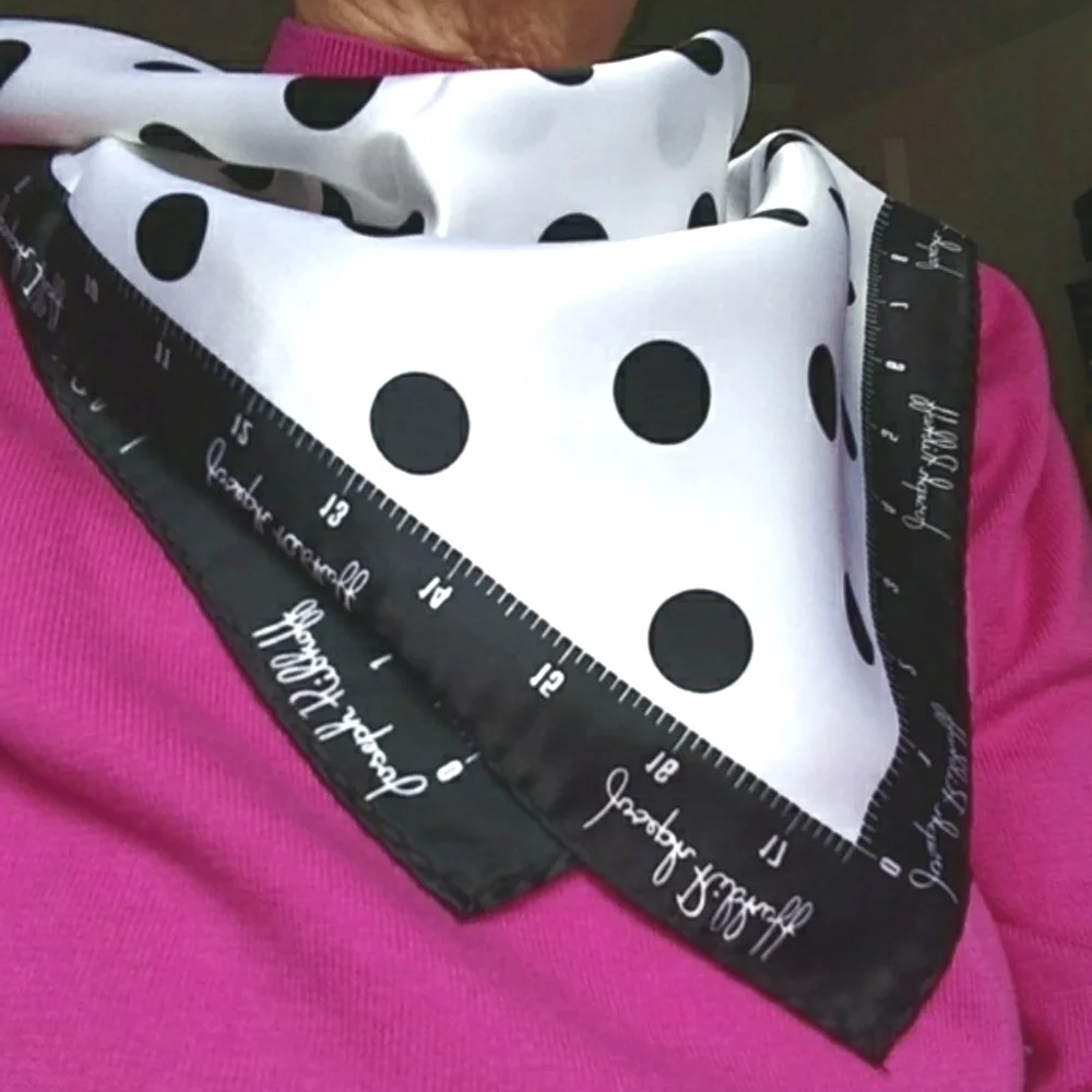 Joseph Ribkoff Polka Dots Scarves NWOT - Picture 3 of 3